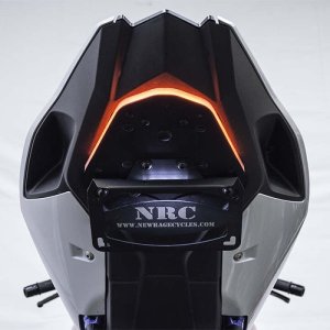 BMW S1000RR Fender Eliminator - New Rage Cycles - Tucked - EU models only - Black - `20-`27